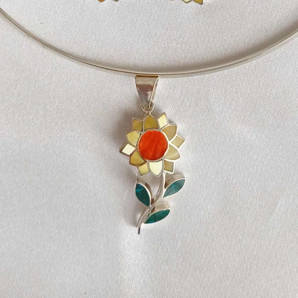 sunflowerpendant1