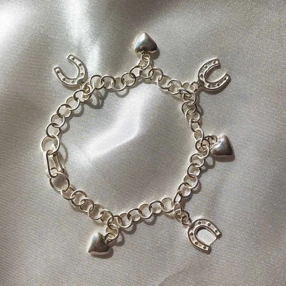 Horseshoe Heart Bracelet