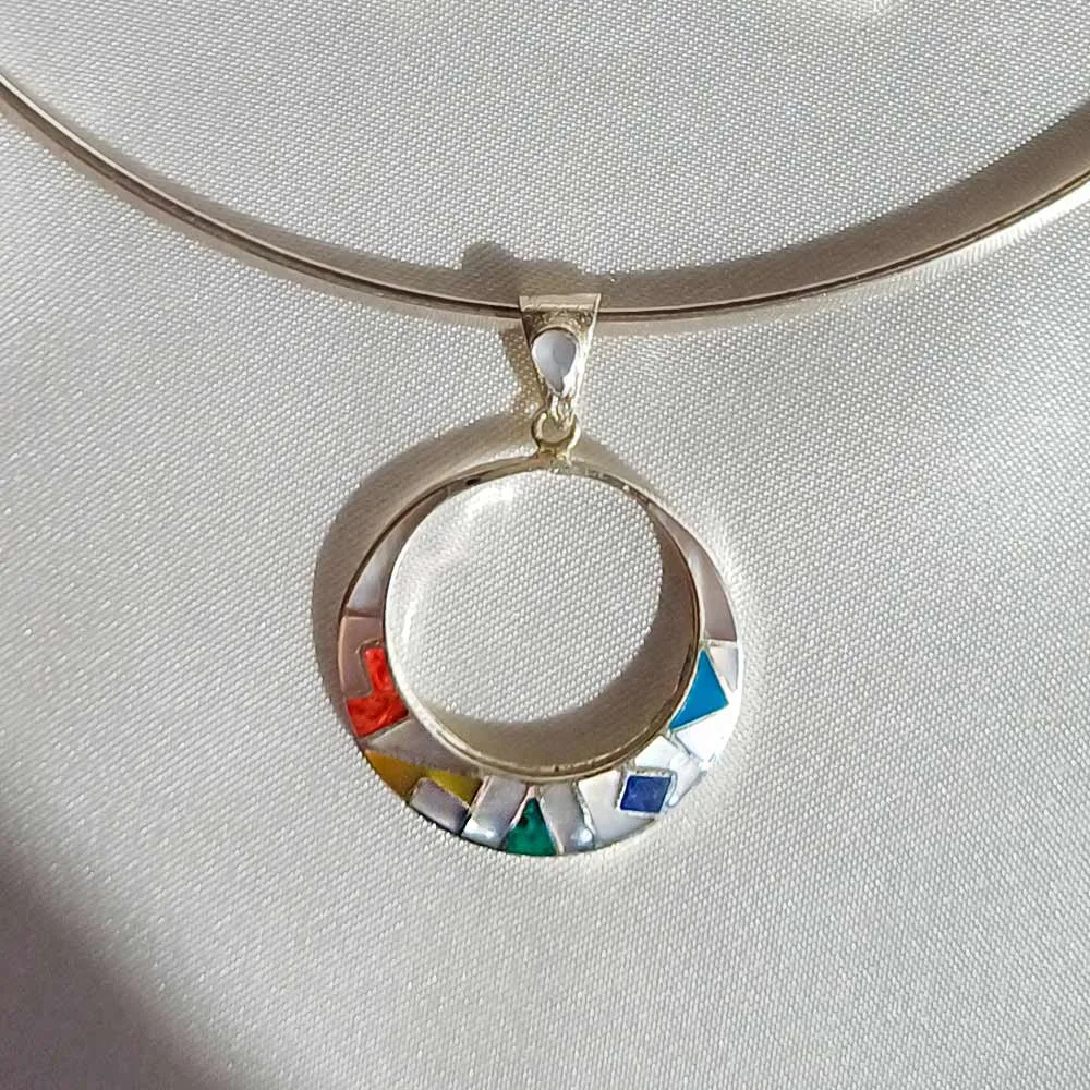 Inca Calendar Pendant  (L)