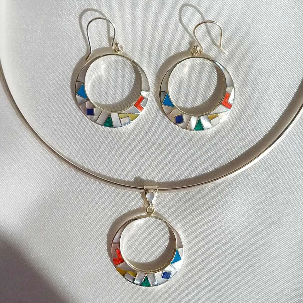 calendario oval set