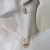 Spiral Nacre Pendant