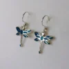 Dragon-fly Chrysocolla Earrings